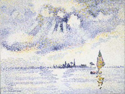 Sonnenuntergang auf der Lagune, Venedig von Henri Edmond Cross