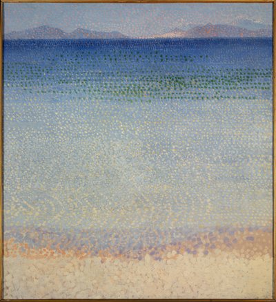 Die goldenen Inseln, Hyeres-Inseln von Henri Edmond Cross