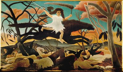 Der Ritt der Zwietracht oder der Krieg von Henri Emilien Rousseau