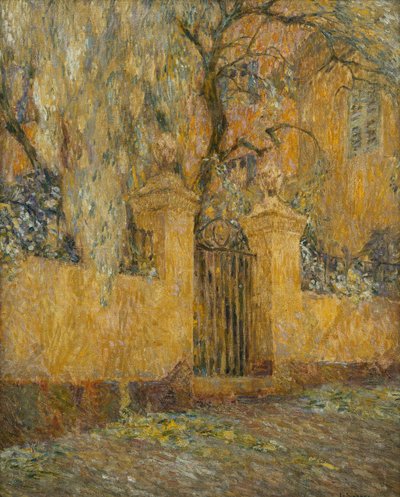 Das Tor von Henri Eugene Augustin Le Sidaner