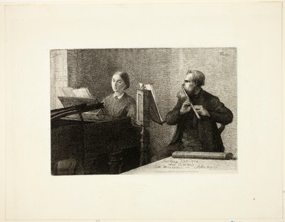 Ein Stück von Schumann von Henri Fantin-Latour