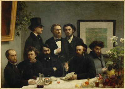 Coin de table von Henri Fantin-Latour