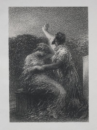 Der Magier Baltazar und Fatime von Henri Fantin-Latour