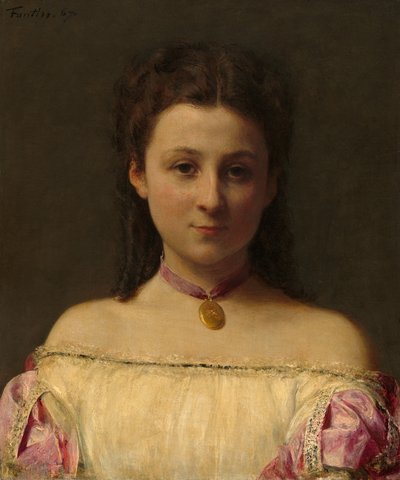 Fräulein de Fitz-James von Henri Fantin-Latour