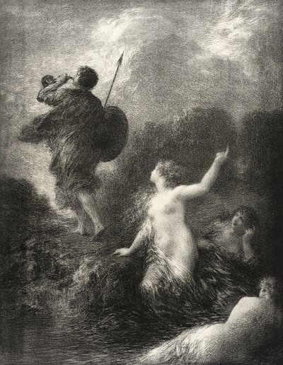 Siegfried und die Rheintöchter von Henri Fantin-Latour