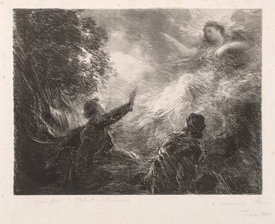 Die Fee der Alpen von Henri Fantin-Latour