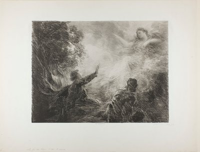 Die Fee der Alpen, erste Platte von Henri Fantin-Latour