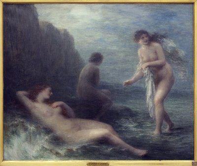 Am Meer. Gemälde von Henri Fantin Latour (1836-1904) von Ignace Henri Jean Fantin Latour