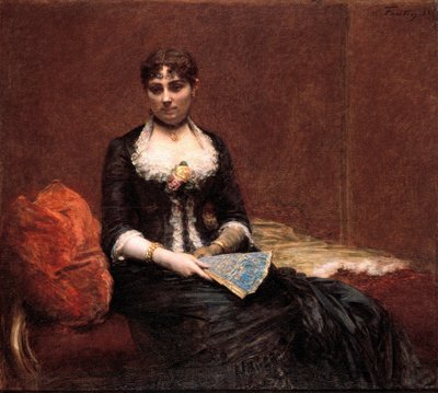 Porträt von Madame Léon Maître von Henri Fantin Latour