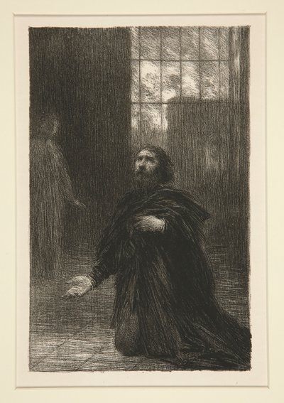 Rienzi: Akt V, Gebet von Rienzi von Ignace Henri Jean Fantin Latour