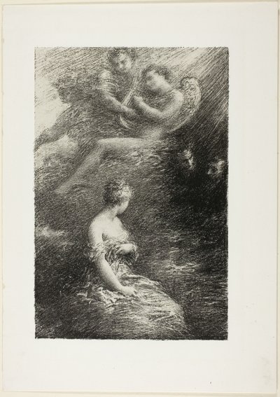 Die Verdammnis von Faust: Das Erscheinen von Marguerite von Ignace Henri Jean Fantin Latour