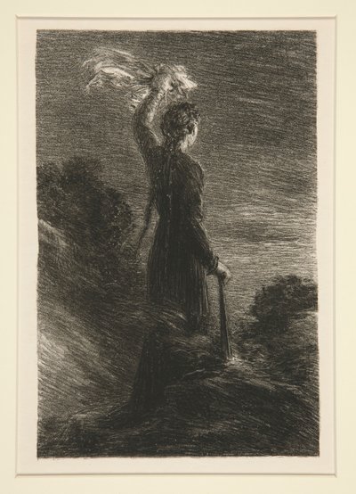 Tristan und Isolde: Akt II, Signal in der Nacht von Ignace Henri Jean Fantin Latour