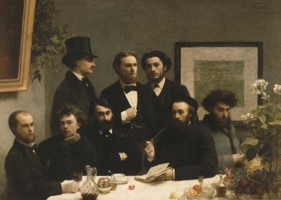 Eine Ecke des Tisches von Henri Fantin Latour