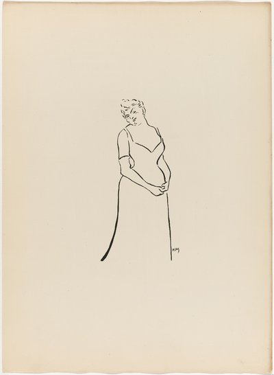 Anna Thibaud, aus Le Café-Concert von Henri Gabriel Ibels