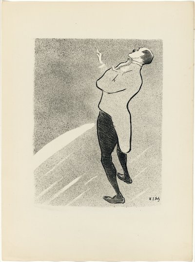 Kam-Hill, aus Le Café-Concert von Henri Gabriel Ibels