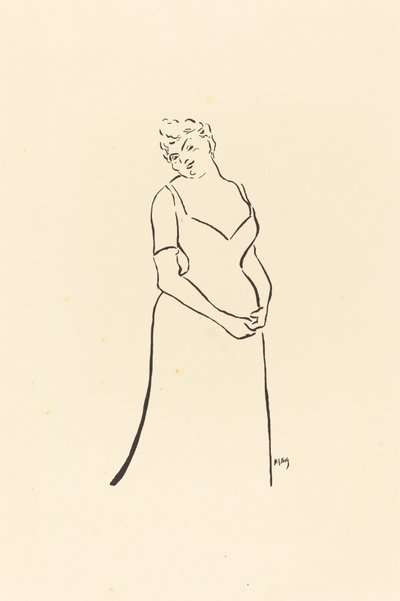 Paula Brebion? von Henri Gabriel Ibels