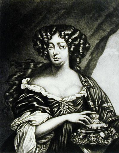 Porträt von Lady Sophia Bulkeley (fl.1688) graviert von Robert Dunkarton (1744-c.1817) aus Illustrious Characters in British History (Mezzotint) von Henri Gascard