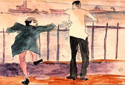 Die Strandpromenade von Henri Gaudier Brzeska