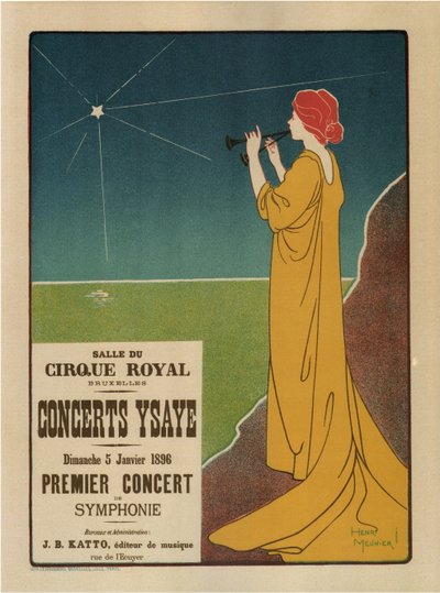Konzerte Ysaÿe von Henri Georges Meunier
