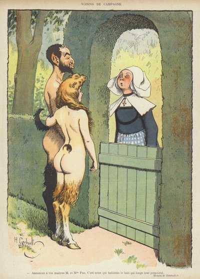 Illustration für Le Rire von Henri Gerbault