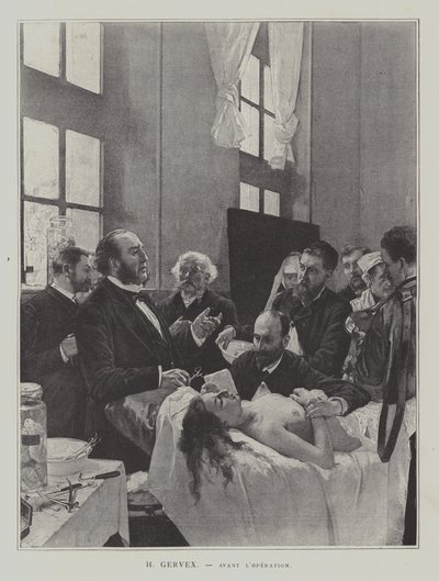 Vor der Operation von Henri Gervex