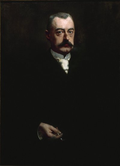 Porträt von Pierre Waldeck-Rousseau 1846-1904 von Henri Gervex