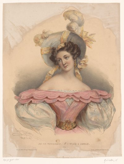 Junge Frau mit reuevollen Gedanken von Henri Grevedon