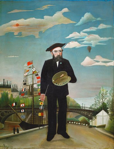 Ich selbst von Henri J.F. (1844 1910) Rousseau