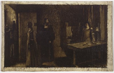 Das Kruzifix, ca. 1887 von Henri Jean Guillaume Martin