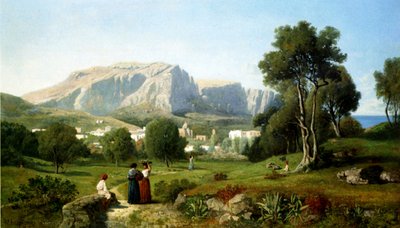Capri von Henri Joseph Harpignies