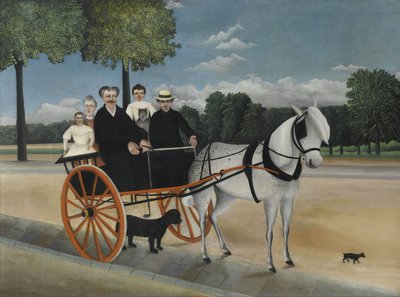 Der Karren des alten Junier von Henri Julien Félix Rousseau