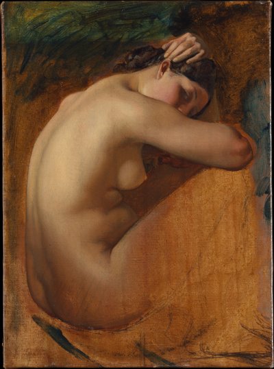 Studie eines weiblichen Aktes von Henri Lehmann