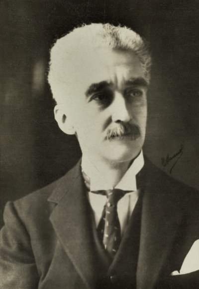 Porträt des Belgiers Paul Hymans von Henri Manuel
