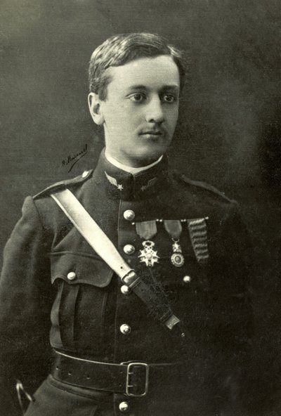 Porträt des Fliegers Georges Guynemer von Henri Manuel