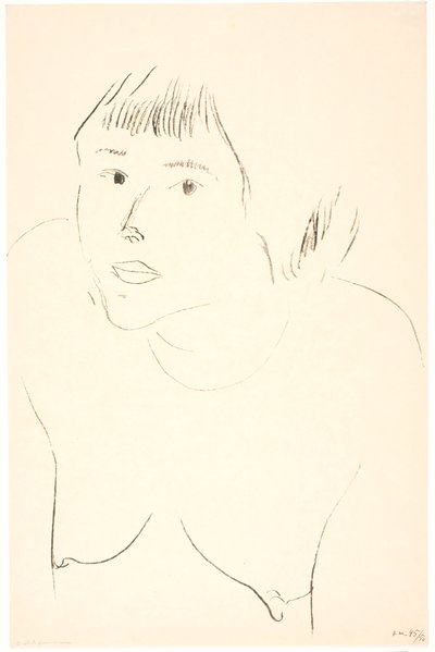 Brustbild einer nackten Frau von Henri Matisse
