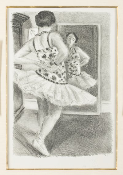 Tänzerin im Spiegel reflektiert von Henri Matisse