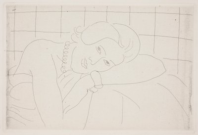 Frau mit Halskette von Henri Matisse