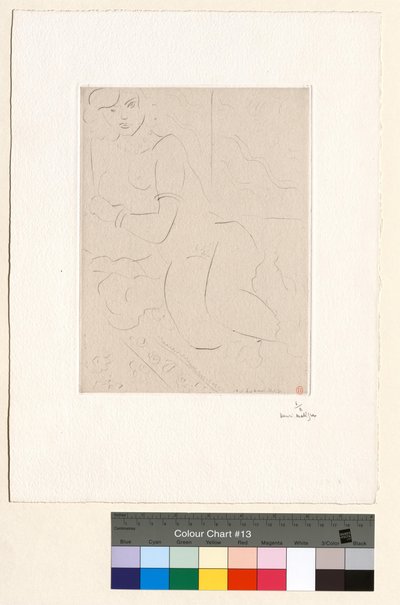 Großer liegender Akt im Dreiviertelprofil von Henri Matisse