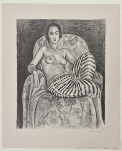 Große Odaliske in Bajaderenhose von Henri Matisse