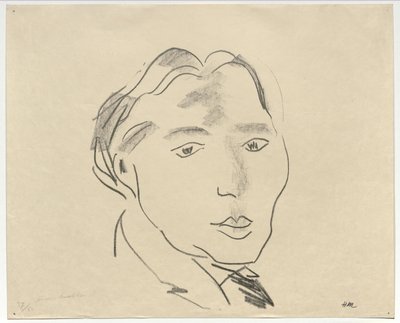 Porträt von Cortot von Henri Matisse