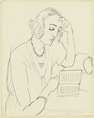 Lesende Frau von Henri Matisse