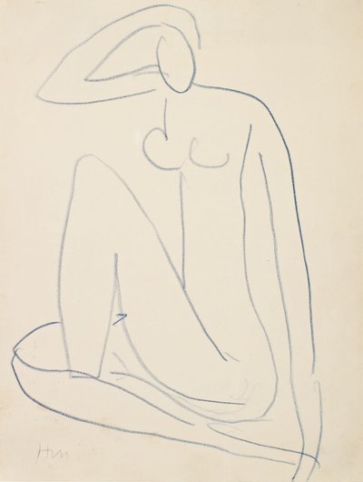 Sitzende weibliche Figur von Henri Matisse