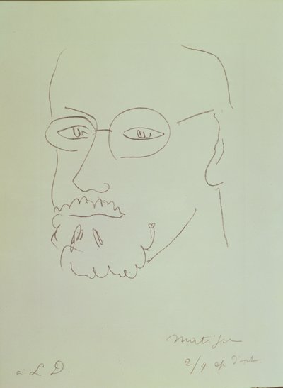 Selbstporträt von Henri Matisse