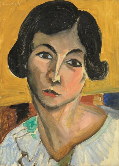 Tête de femme penchée (Lorette) von Henri Matisse
