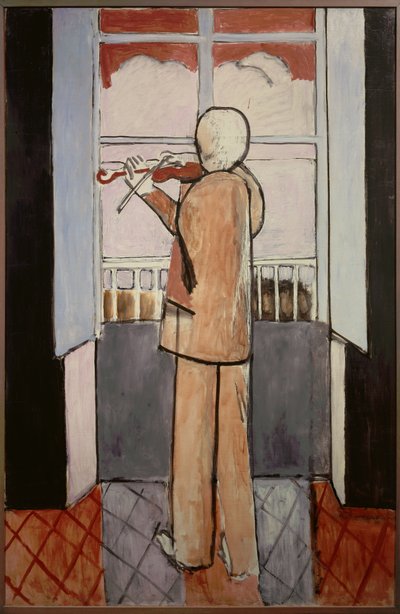 Geigerin am Fenster 1916 von Henri Matisse
