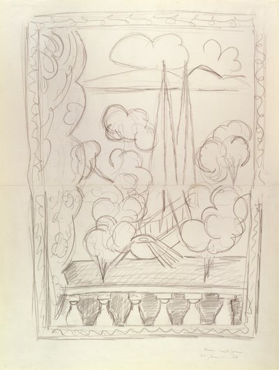 Fenster in Tahiti von Henri Matisse