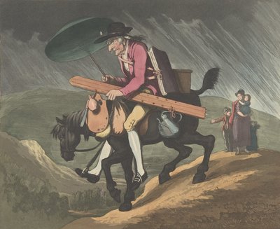 Ein Künstler reist in Wales, 10. Februar 1799 von Henri Merke