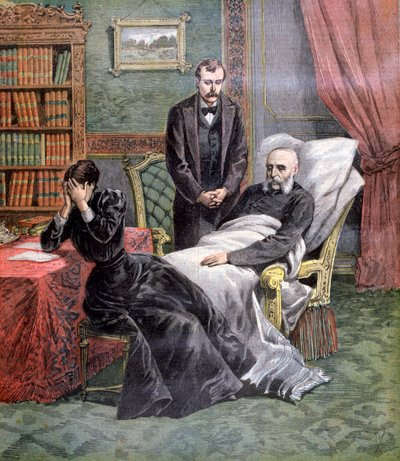 Tod von Jules Ferry, 1893 von Henri Meyer