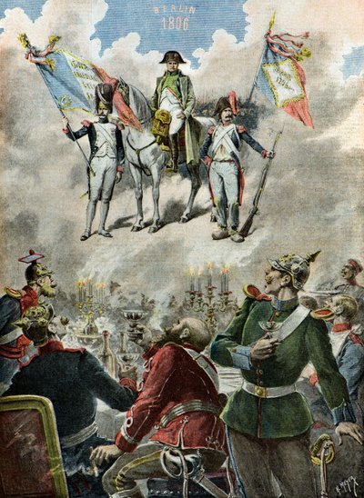 Illustration von Versen von Alfred de Musset, 1895 von Henri Meyer