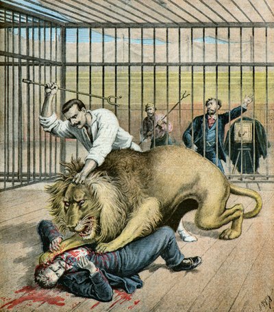 Leon Eysette möchte fotografiert werden, 1895 (Illustration) von Henri Meyer